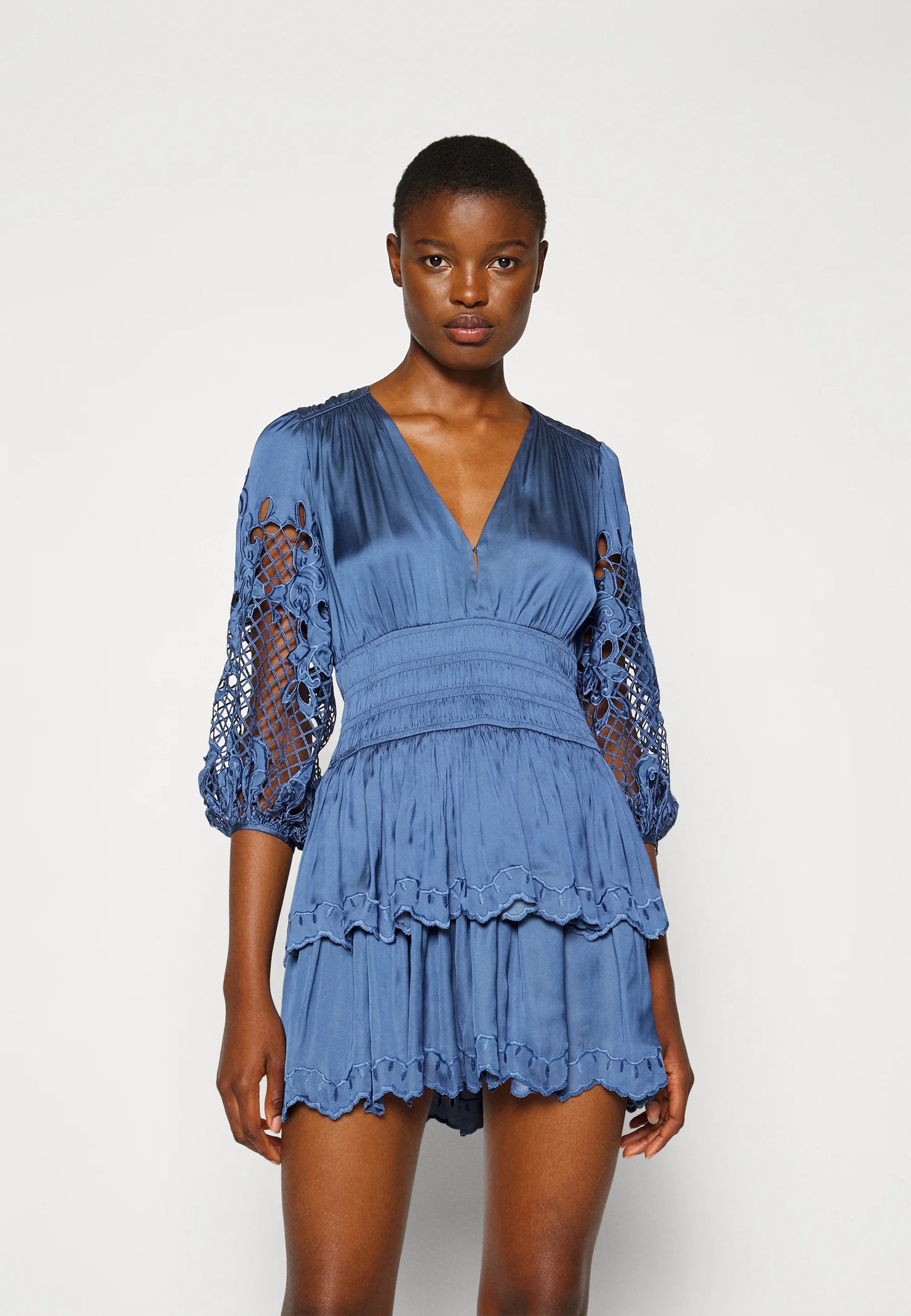 MAJE RUDMI - COCKTAIL DRESS / PARTY DRESS - BLUE