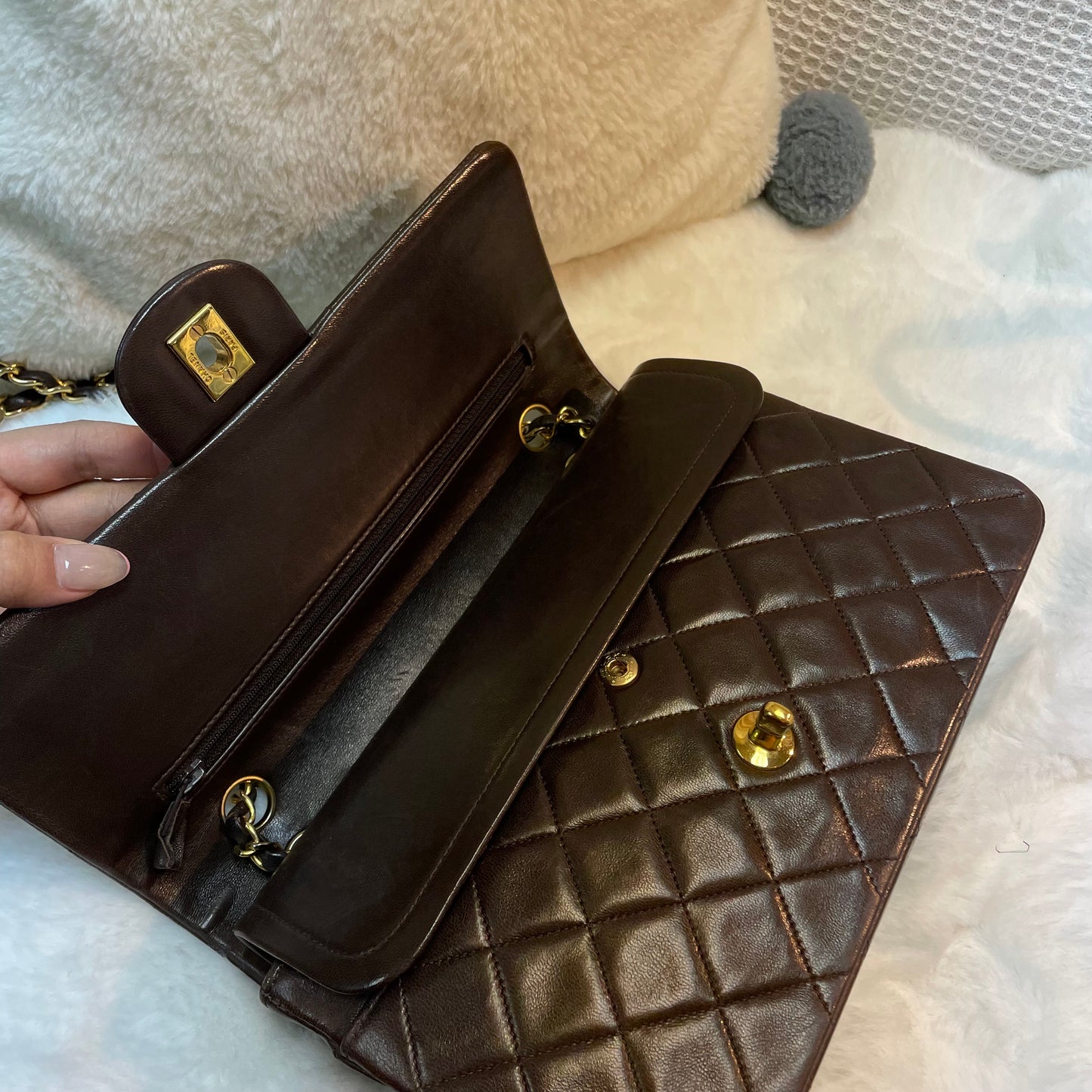 Chanel Classic Flap 25cm 24k Gold